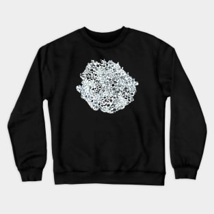 Speckled Watercolor black white Crewneck Sweatshirt